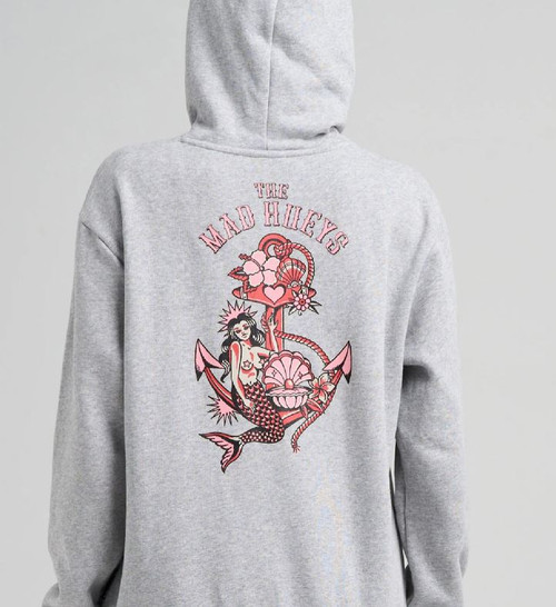 Mermaid Anchor - Grey Marle