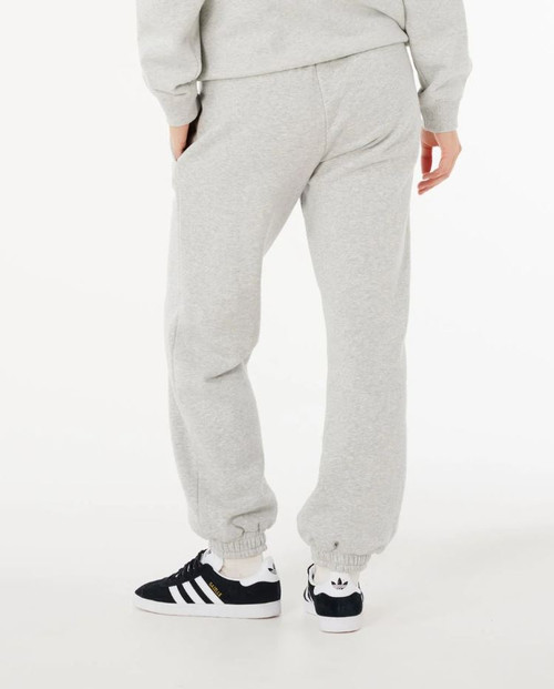 Varsity Sports Track Pant - Grey Marle/ Black