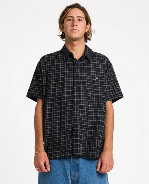 Liquid  Woven Short Sleeve Shirt