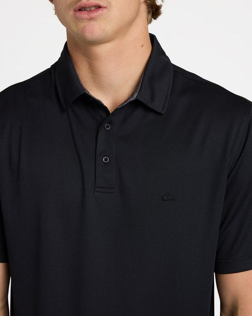 Pacific Polo Short Sleeve Shirt -Black