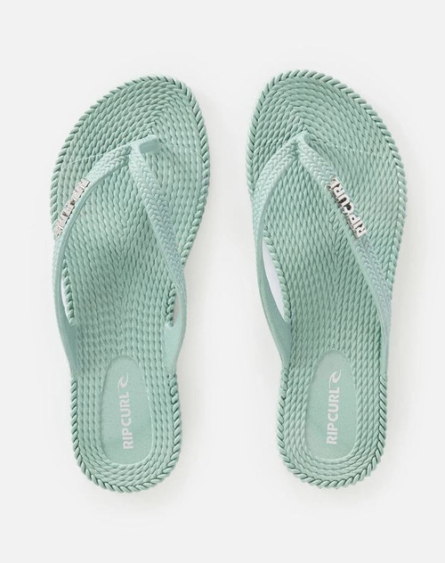 Festival Bloom Thongs - Aqua