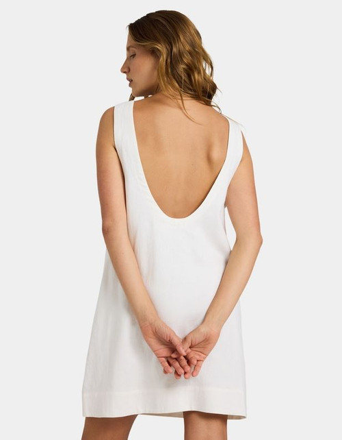 Lucky Charm Mini Dress - White