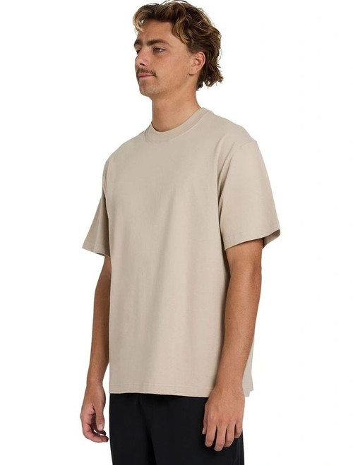 Premium Wave Wash T-Shirt - Mushroom
