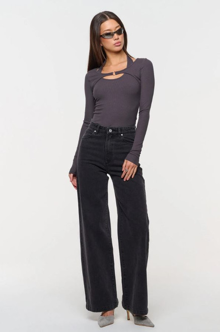 94 High & Wide Sophie - Washed Black