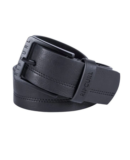 Double Stitch Belt - Black