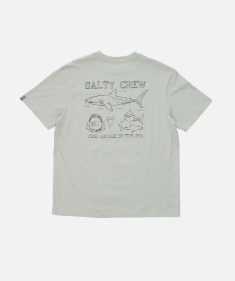 Great White Classic SS Tee - Quarry