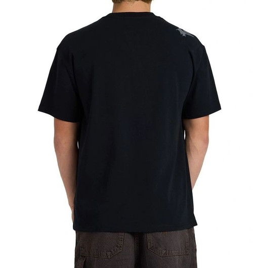 YG Scrawled Oversized T-Shirt - Black