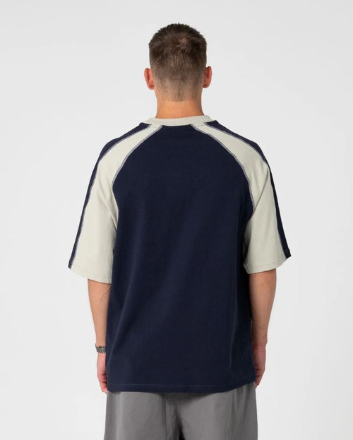 Fade-R Panel Graphic Tee - Navy