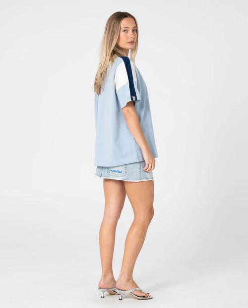 New Break 220 Oversized Tee - Sea