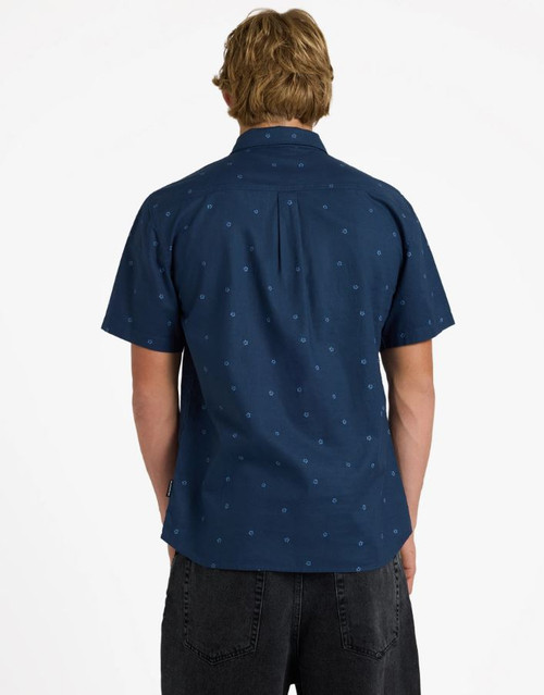 Apero Classic Short Sleeve Shirt - Dark Denim