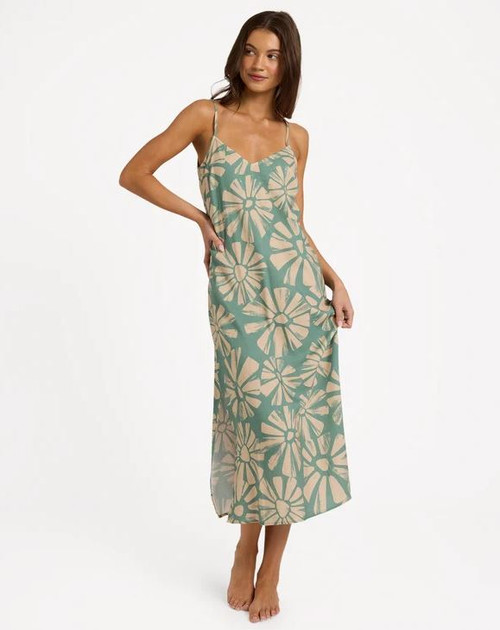 Suntribe Midi Dress - Matcha