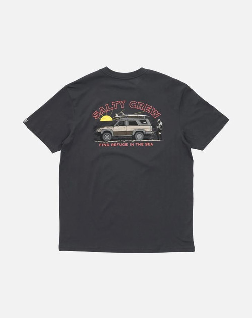 Get Ready Tee - Washed Black
