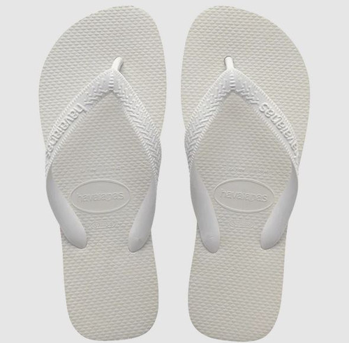 Top Thongs - White