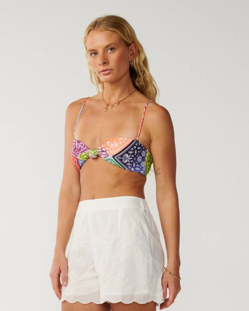 Bossa Nova Embroidered Shorts - Bone
