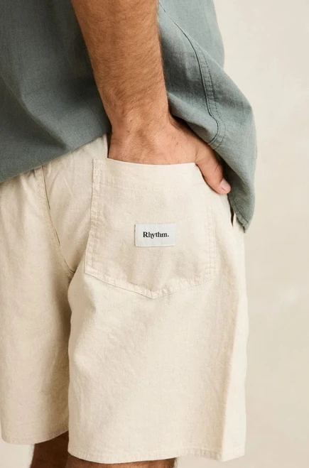 Classic Linen Jam Short- Sand