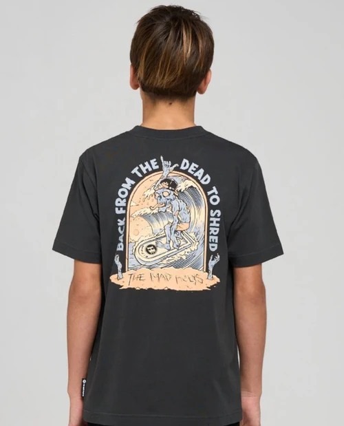 Dead Shred Youth SS Tee - Vintage Black