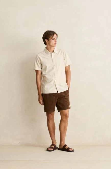Classic Cord Jam Shorts - Chocolate