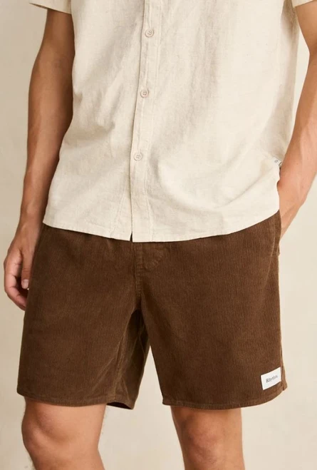 Classic Cord Jam Shorts - Chocolate