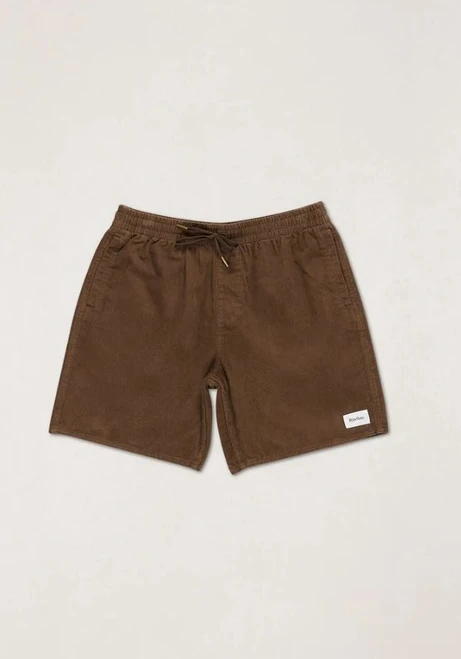 Classic Cord Jam Shorts - Chocolate