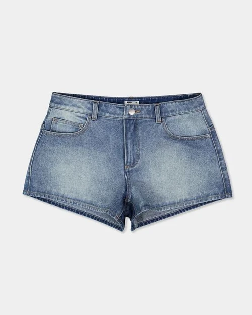 Dream On Denim Shorts - Ocean Wash