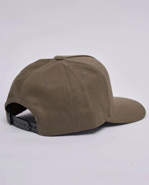 Shield FK Off Twill Snapback Cap - Olive
