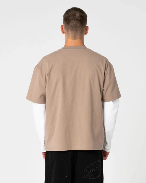 Spray N Pray Graphic Tee - Mushroom