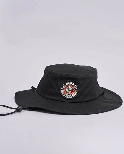 Shield FK Off Wide Brim Hat - Black