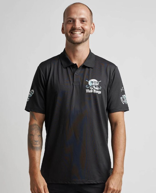 Hittin FK All Ss Golf Polo - Black