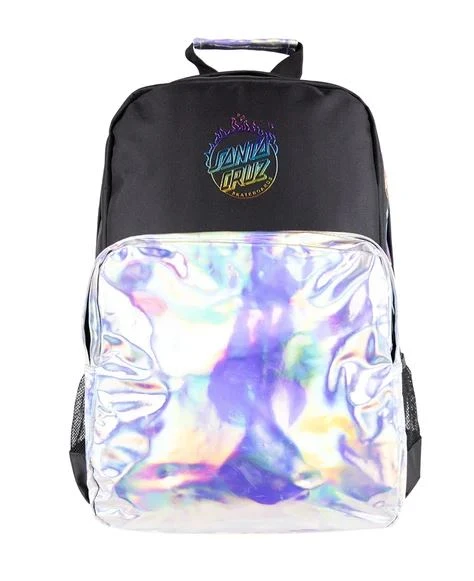 Minimal Burnt Opus Rainbow Backpack - Black