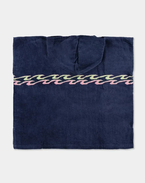 Groms Hooded Towel - Real Teal
