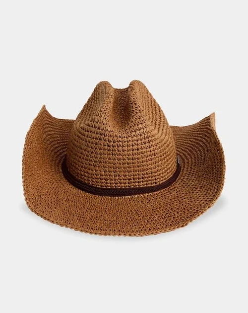 Rider Straw Cowboy Hat - Cinnamon