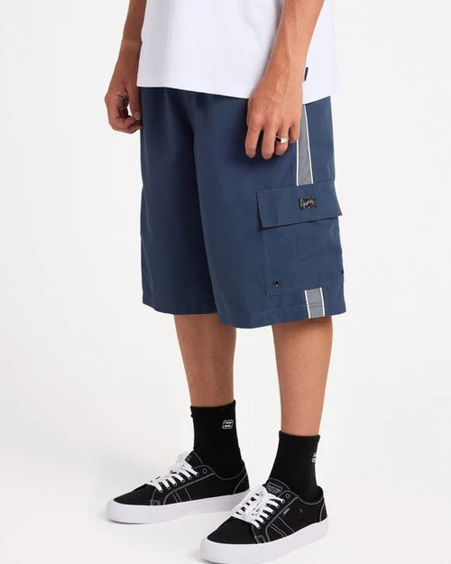 Throw On 3.0 22" Boardshorts - Dusty Indigo