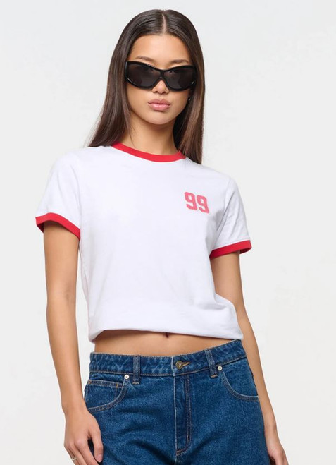 99 Boyfriend Tee - White