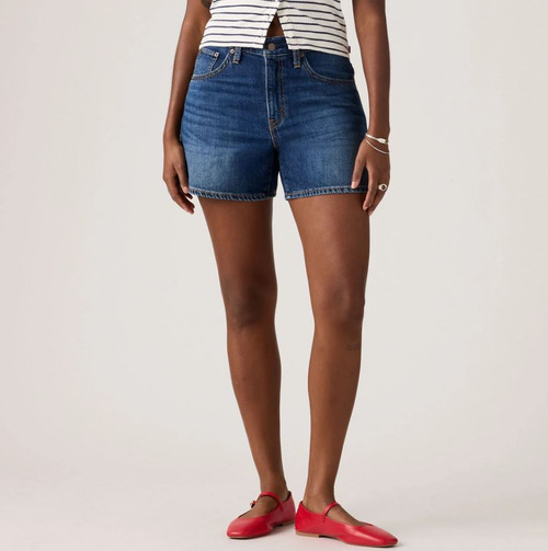 Cinch Mid-Thigh Short - Kiss