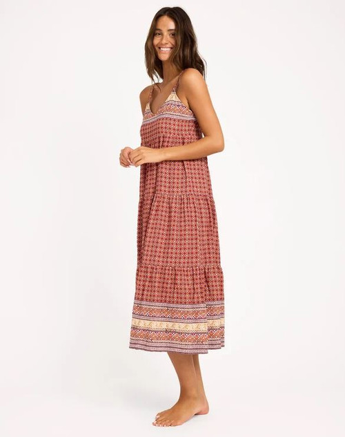 Aurora Maxi Dress - Dusty Orange