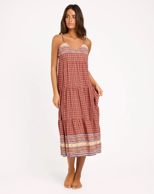 Aurora Maxi Dress - Dusty Orange