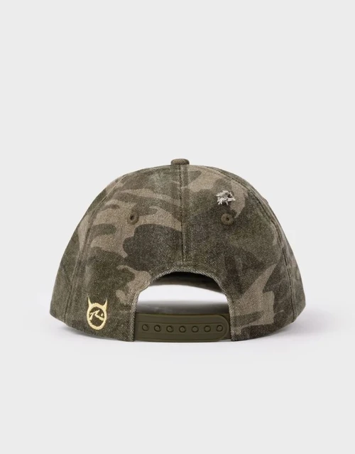 Punked Camo Skate Cap - Camo