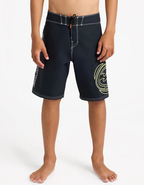 Spec 73 Pulse OG 17" Boardshorts - Off Black
