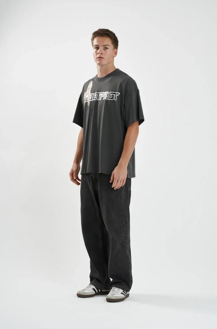 Double D Mens Tee - Grey