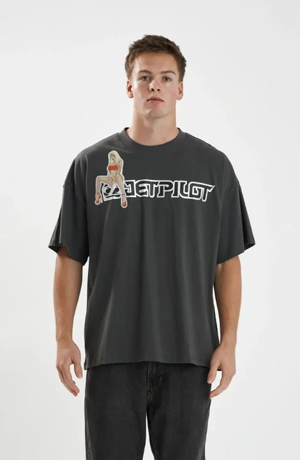 Double D Mens Tee - Grey