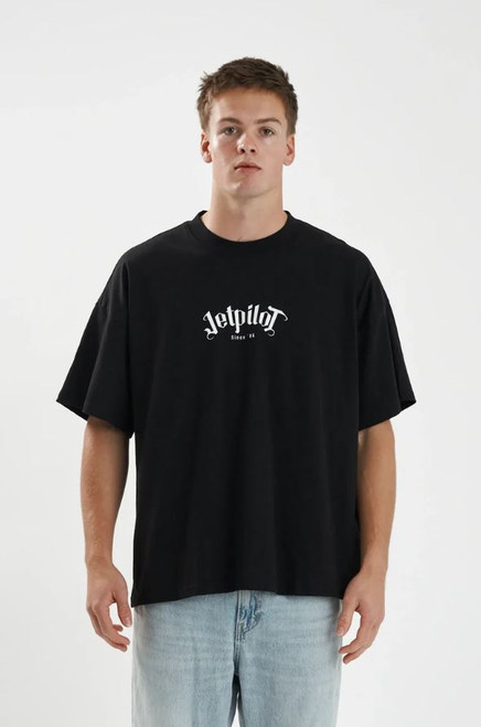 Plastered Tee - Black