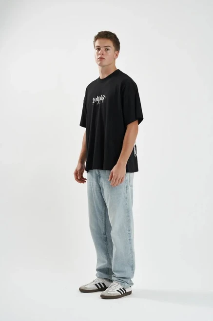 Plastered Tee - Black