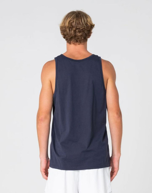 Bullet Train Tank - Navy Blue