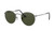 Round Metal - Matte Gunmetal/Gunmetal Green Classic G-15