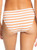 Womens Printed Beach Classics Hipster Bikini Bottoms - Toasted Nut Rapta Stripe