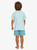 Boys 2-7 Shakka Paradise T-Shirt - Iced Aqua