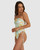 Soft Rave Naomi Bandeau One Piece Swimsuit - Green