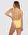 Summer High Square Tanker One Piece Swimsuit - Sunshine