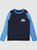 Boys 2-7 Heats Omni Long Sleeve UPF 50 Rash Vest - Navy Blazer