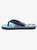 Boys Molokai Art Flip-Flops - Blue 8